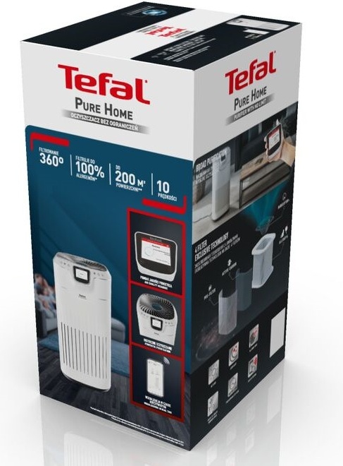 Очиститель воздуха Tefal Pure Home PT8080F0 белый