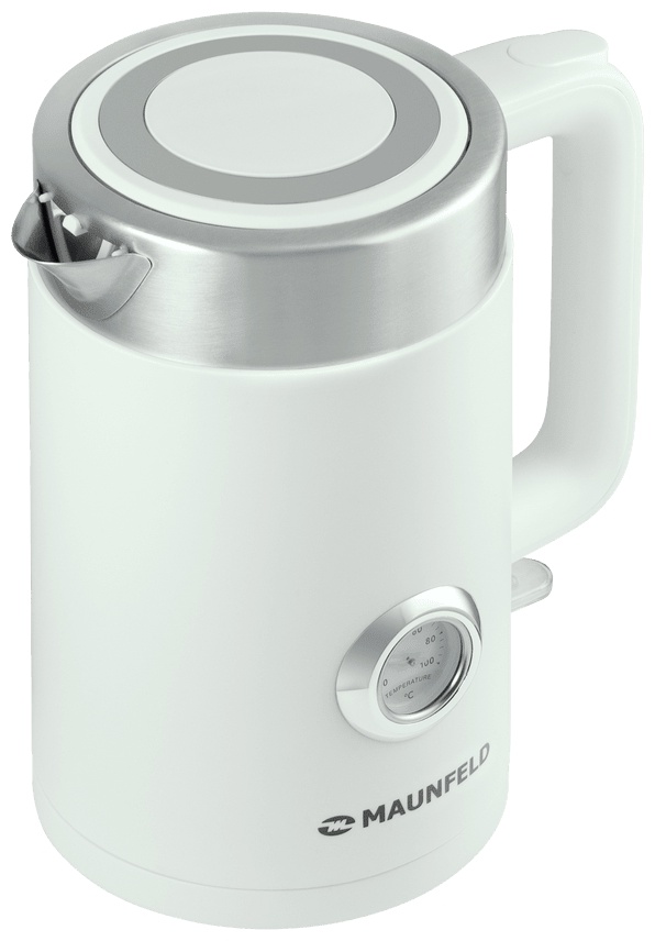 Электрочайник MAUNFELD MFK-631BL белый