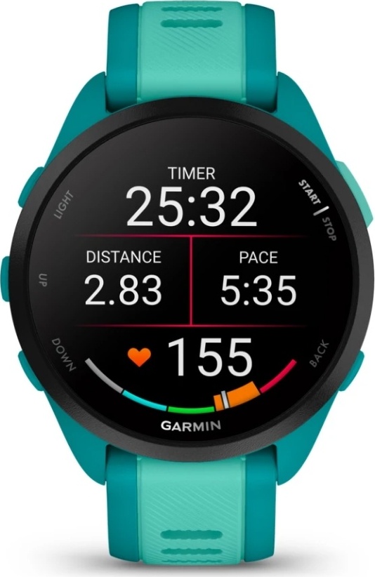 Смарт-часы Garmin Forerunner 165 Music бирюзовые