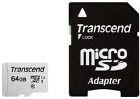 Transcend TS64GUSD300S-A 64 Гб