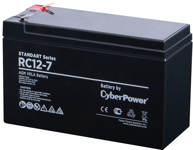 Аккумуляторная батарея CyberPower RC12-7 12В