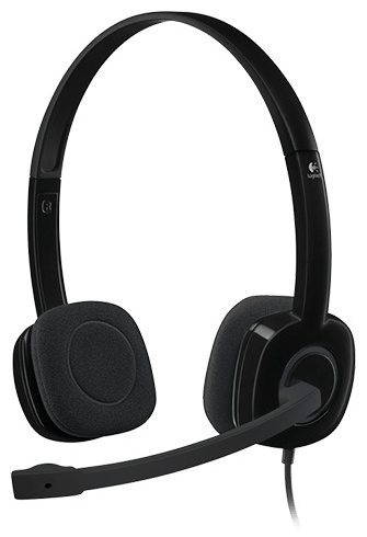 Logitech Stereo Headset H151 черный