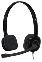Logitech Stereo Headset H151 черный