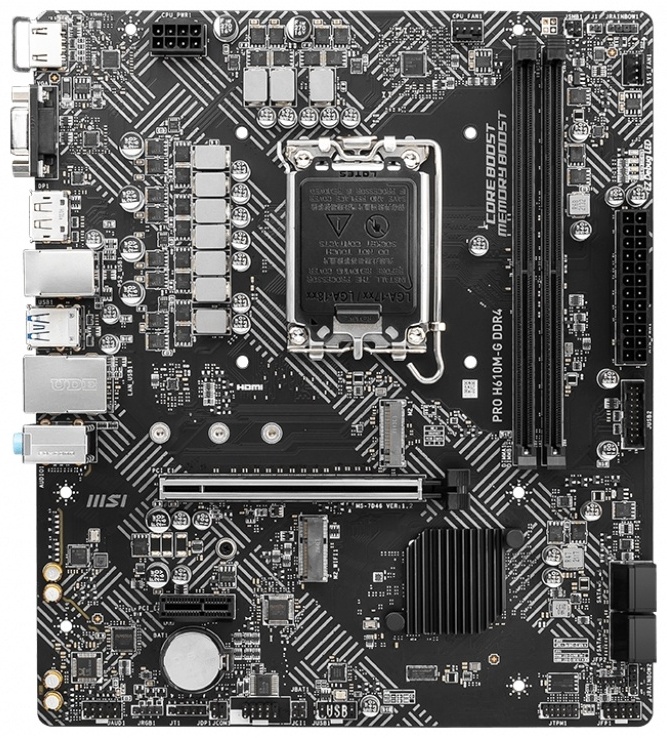 MSI PRO H610M-G DDR4