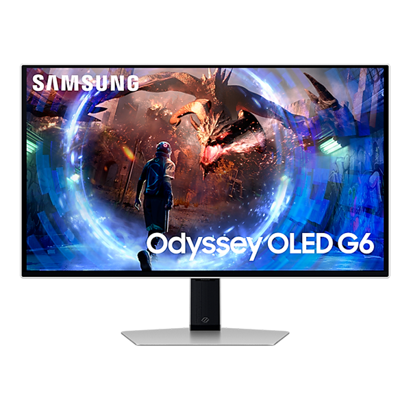 Монитор Samsung Odyssey G6 OLED LS27DG600SIXCI 27&quot; серебристый