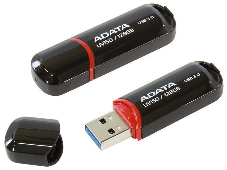 ADATA AUV150-128G-RBK 128 Гб