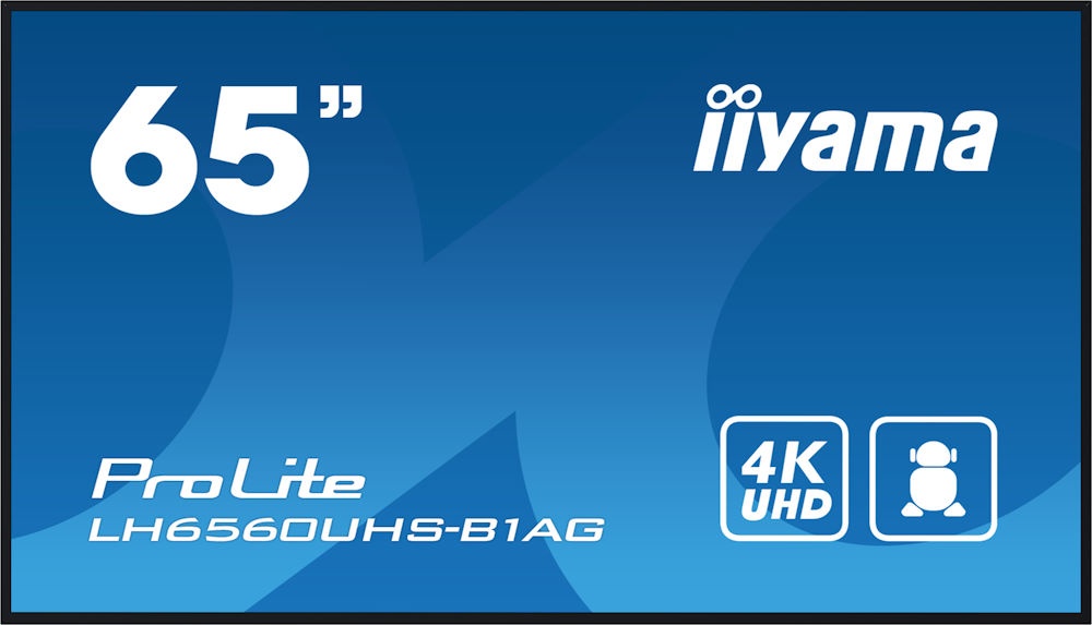 65&quot; Iiyama LH6560UHS-B1AG черный