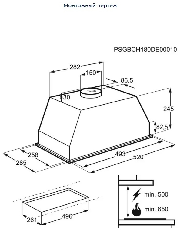 Electrolux LFG525K черный