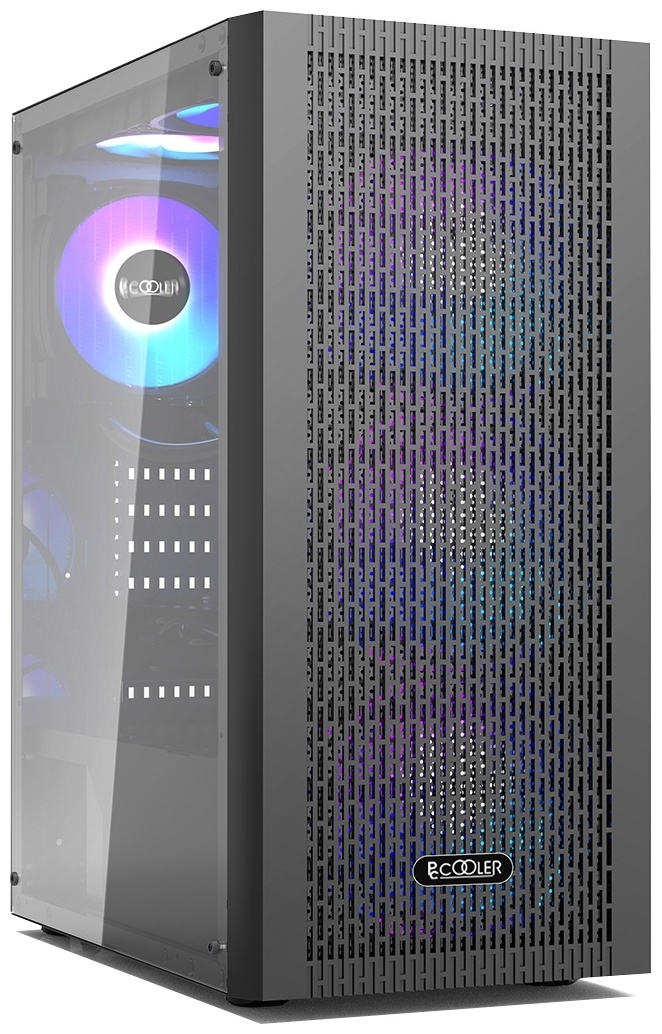 PCcooler MA100 MESH BK черный