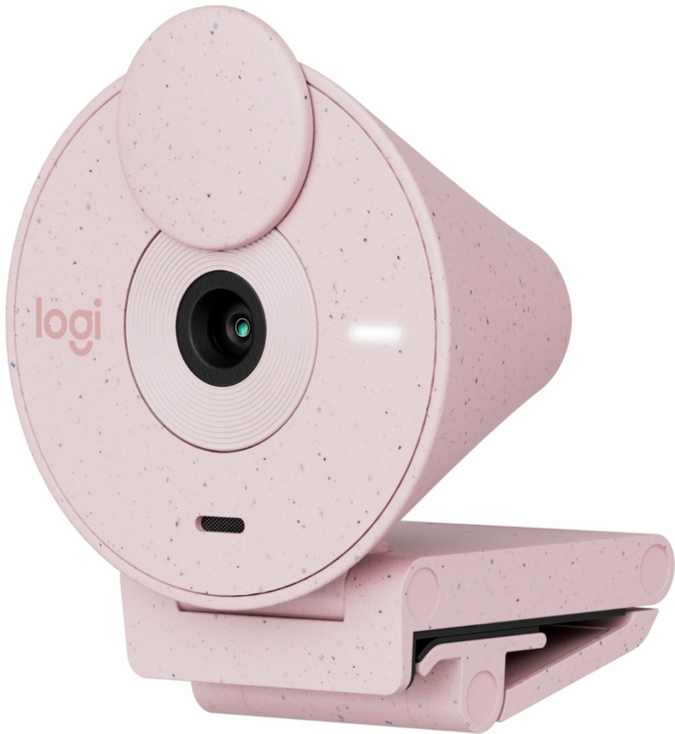 Веб камера Logitech Brio 300 960-001448, розовая