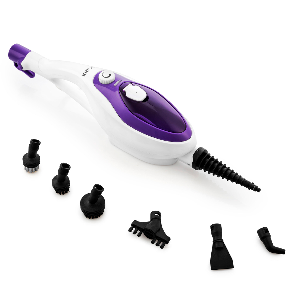 Паровая швабра Kitfort КТ-1004-4 фиолетовая