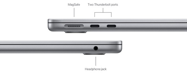 Apple MacBook Air 13 2024 MRXN3RU/A серый