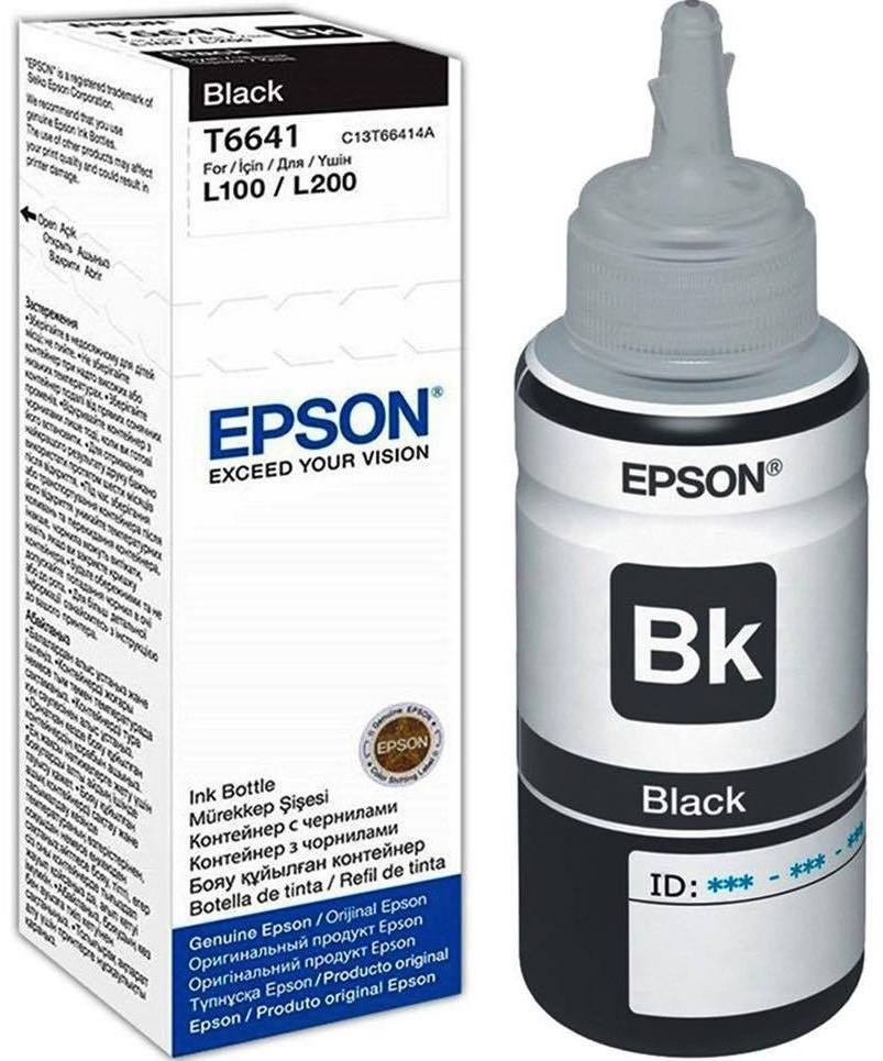 Epson C13T66414A черный