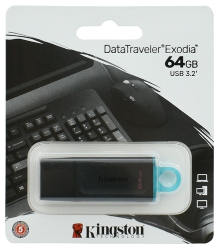 Kingston DataTraveler Exodia DTX/64GB 64 Гб