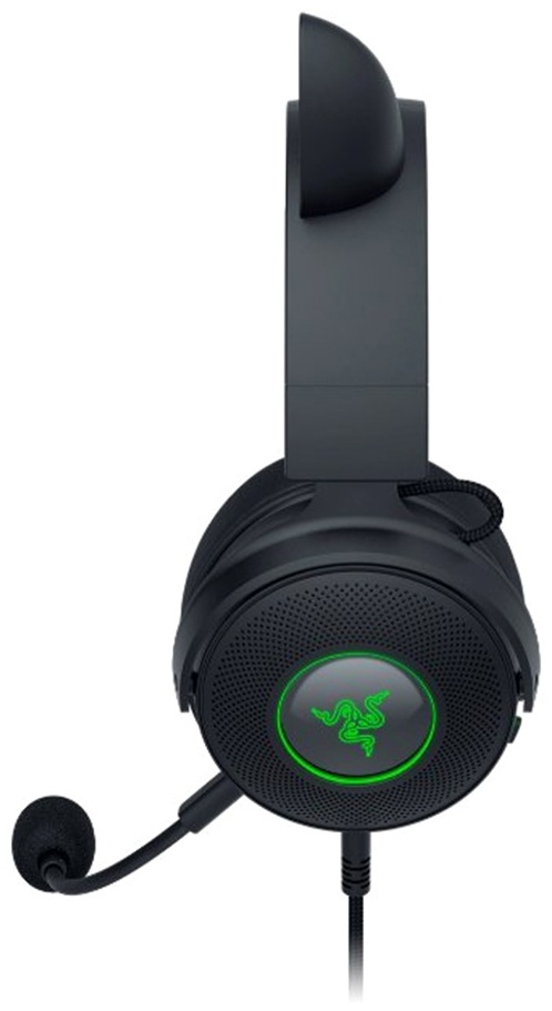 Razer Kraken Kitty V2 Pro черно-зеленый