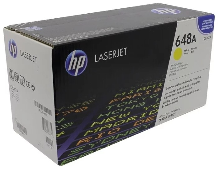 HP CE262A желтый