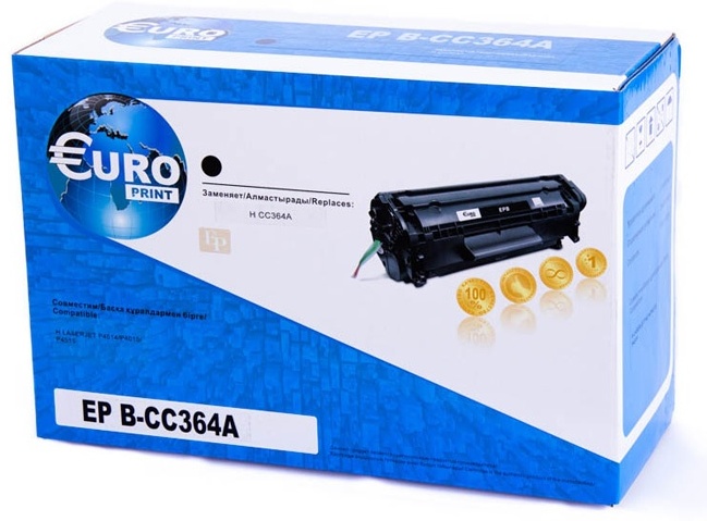 Картридж Europrint CC364A, черный