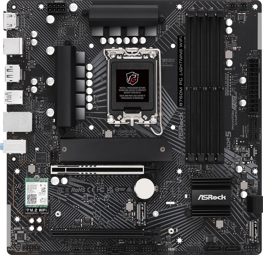 ASRock B760M PG LIGHTNING WIFI