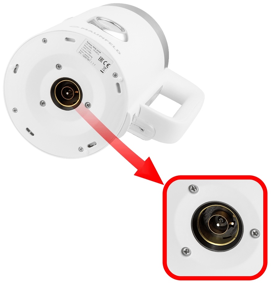 Электрочайник MAUNFELD MFK-6311W белый