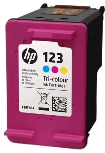 HP F6V16AE 123 многоцветный
