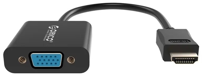 Переходник ORICO HDMI - VGA 0.17 м DHTV-C20-BK-BP