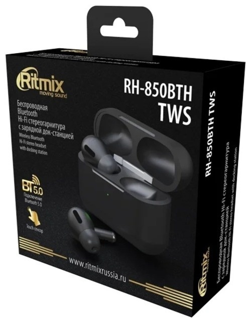 Ritmix RH-850BTH TWS черный