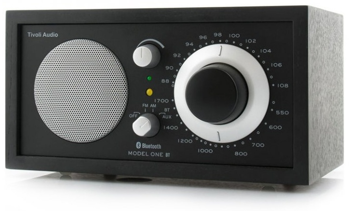 Радиоприемник Tivoli Audio Model One BT, черный-черный-серебро