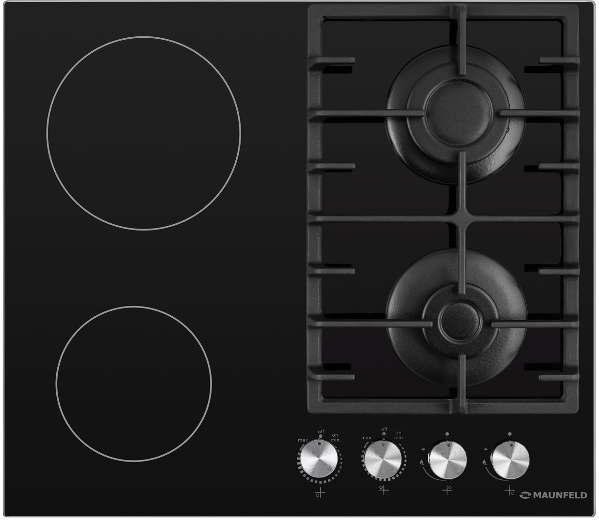 MAUNFELD EEHG.642VC.3CB/KG черный