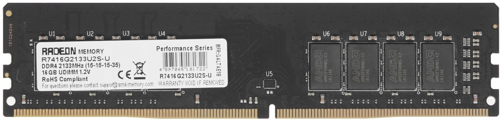 AMD R7416G2133U2S-U 16 Гб