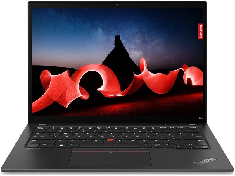 Ноутбук Lenovo ThinkPad T14s Gen 5 21LS004QRT, черный