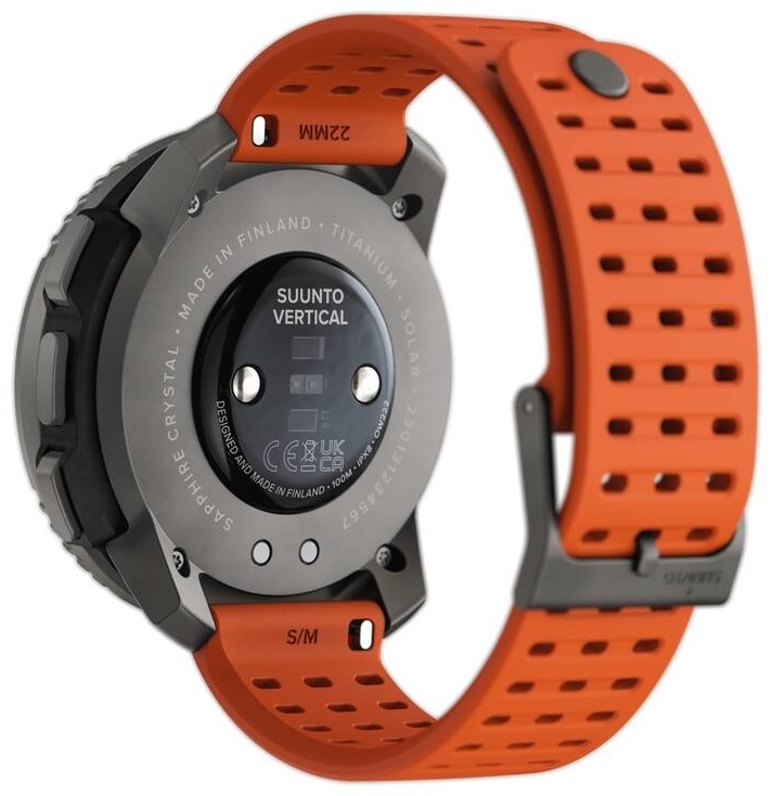 Suunto VERTICAL Titanium Solar графитовый-оранжевый