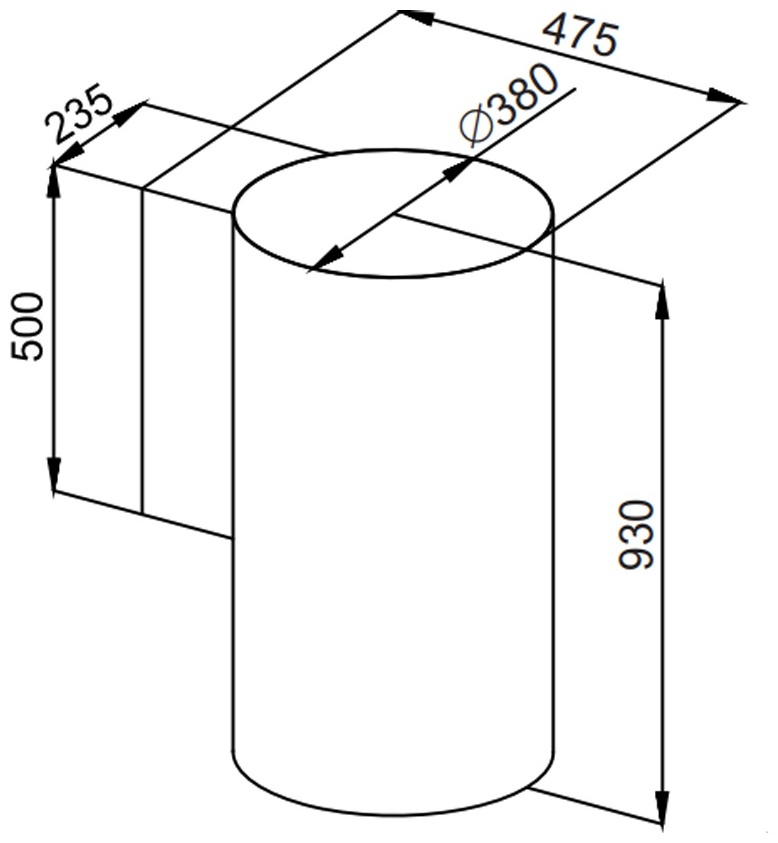 MAUNFELD Lee Wall sensor 39 черный