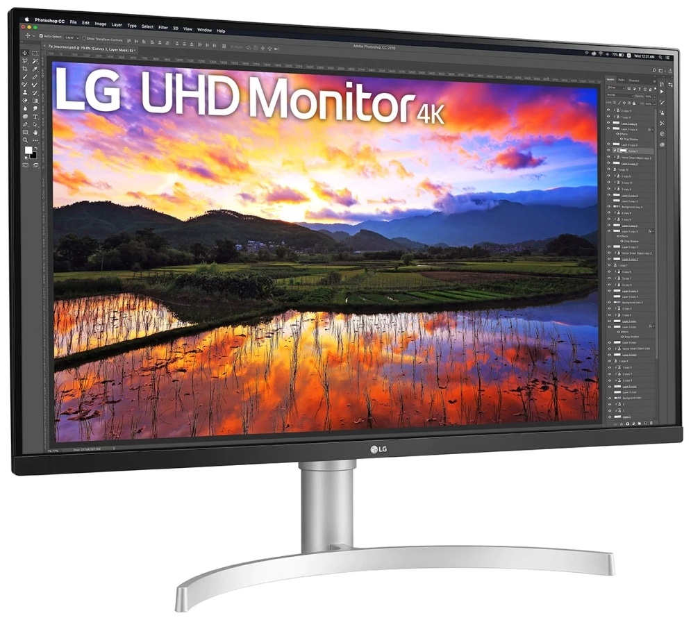 LG 32UN650-W белый