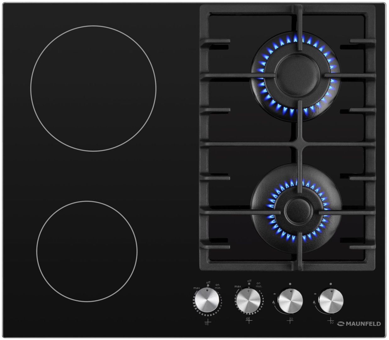 MAUNFELD EEHG.642VC.3CB/KG черный