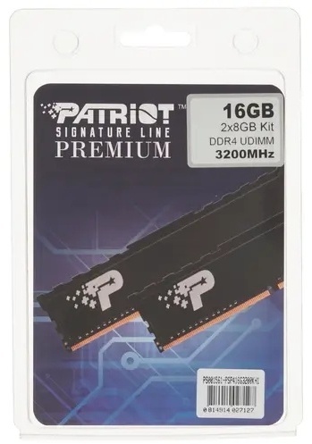 Patriot Signature Premium PSP416G3200KH1 16 Гб