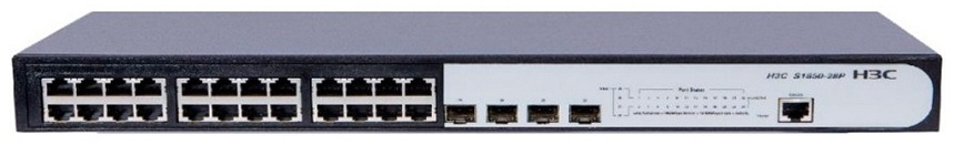 Коммутатор H3C SMB-S1850-28P-PWR-GL