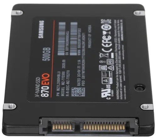 SSD Samsung 870 EVO MZ-77E500BW 500 ГБ