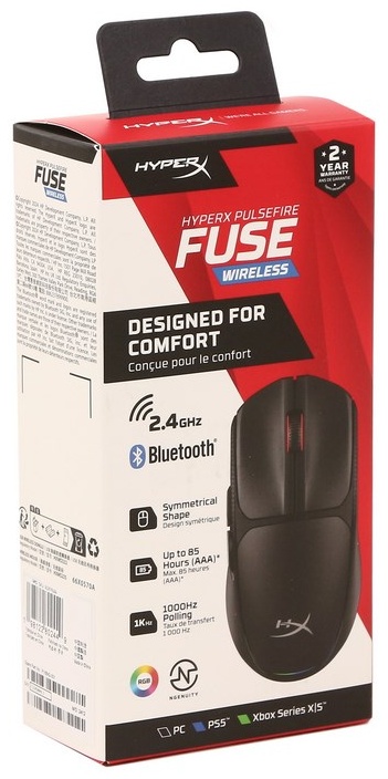 Мышь HyperX Pulsefire Fuse Wireless A1KY6AA черный