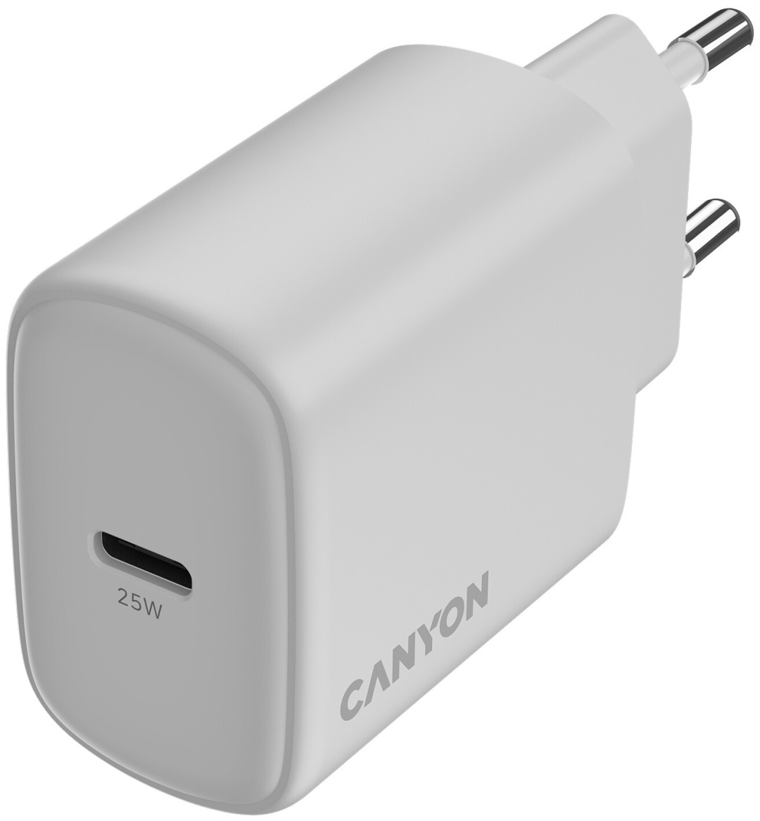 Зарядное устройство Canyon OnCharge 250 CNE-CHA250-01 USB Type-C 25 Вт белый