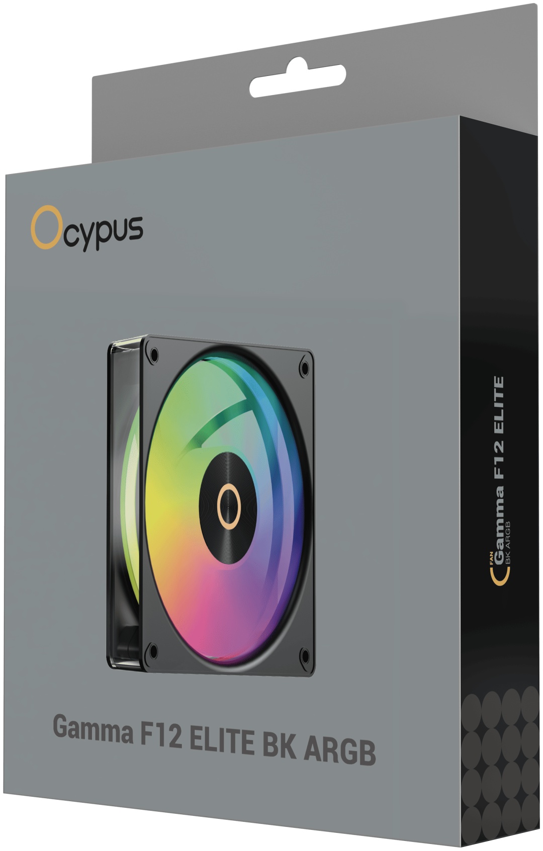 Ocypus Gamma F12 Elite BK ARGB, Gamma-F12-BK1AM00E-GL черный