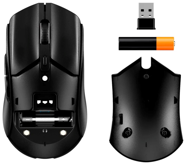 Мышь HyperX Pulsefire Haste 2 Core Wireless черный