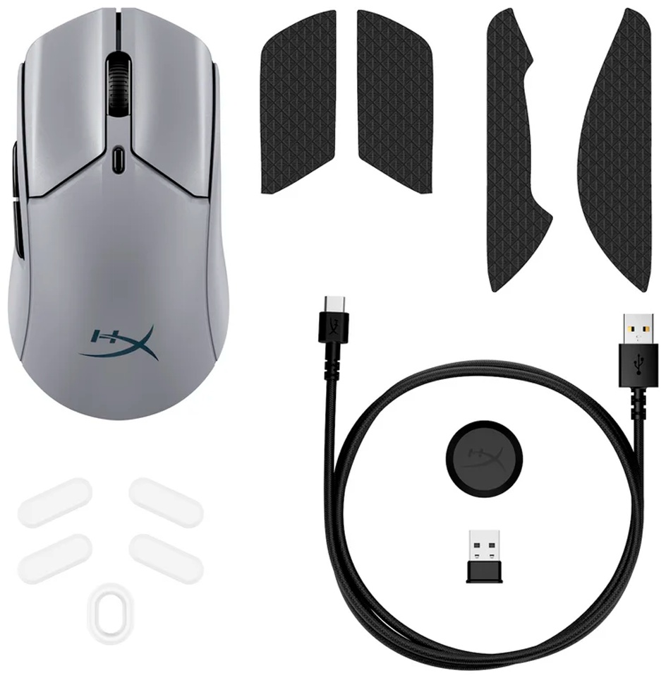 Мышь HyperX Pulsefire Haste 2 Pro - 4K (Grey) A1KY5AA серый