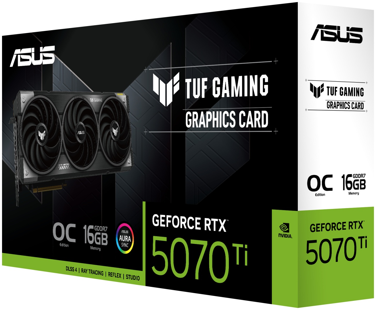 Видеокарта ASUS TUF-RTX5070TI-O16G-GAMING 16 Гб