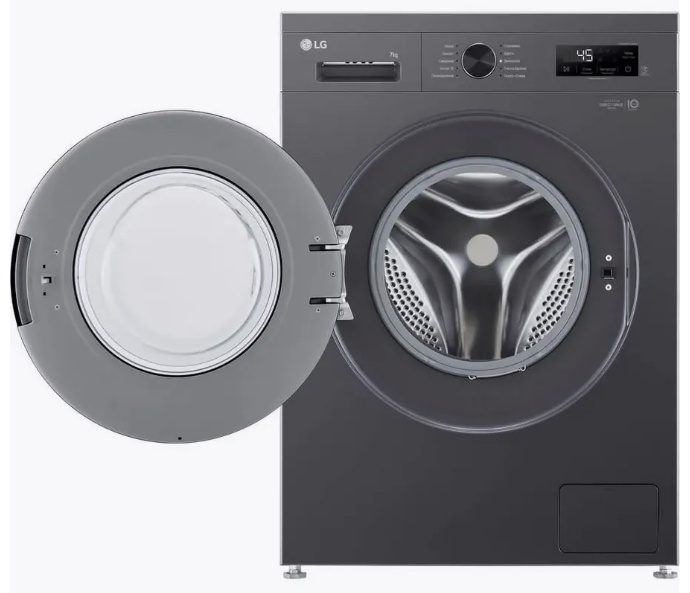 Стиральная машина LG F2Y1HS6J, черная