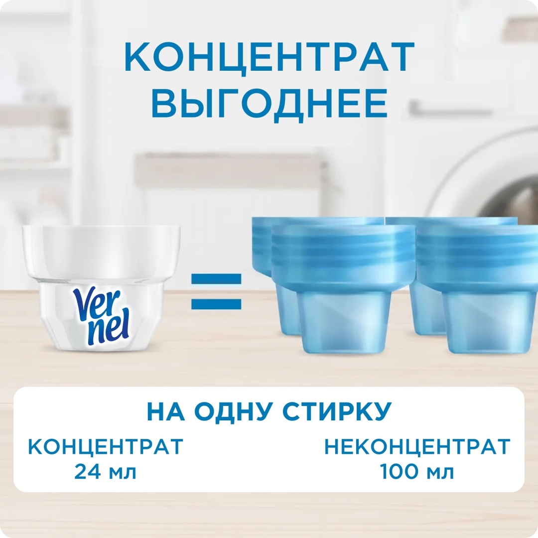 Vernel кондиционер Свежесть Тюльпана 960 мл