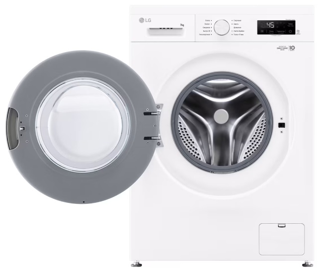Стиральная машина LG F2Y1HS3W, белая