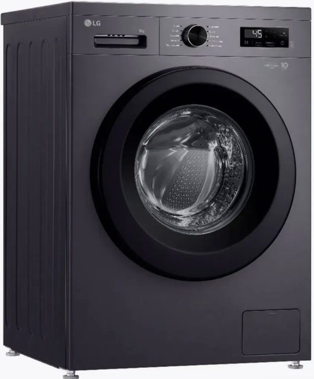 Стиральная машина LG F2Y1HS6J, черная