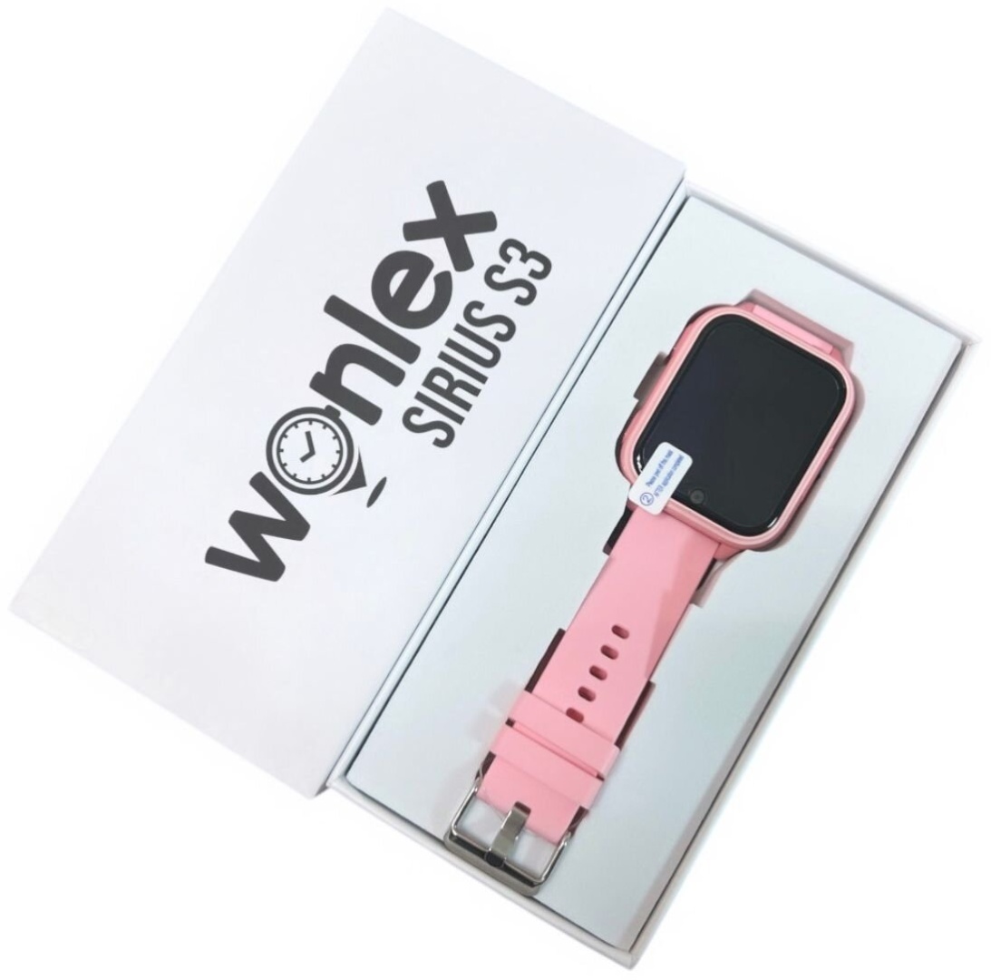 Смарт-часы Wonlex Sirius S3 45 мм розовый