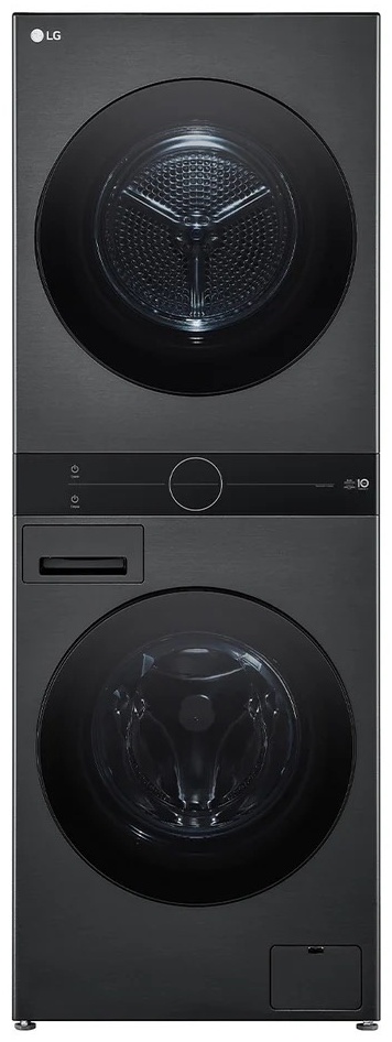 Стиральная машина LG W4W8LVPKZHM, черная