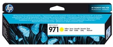 Картриджи HP 971 CN624AE желтый (yellow)